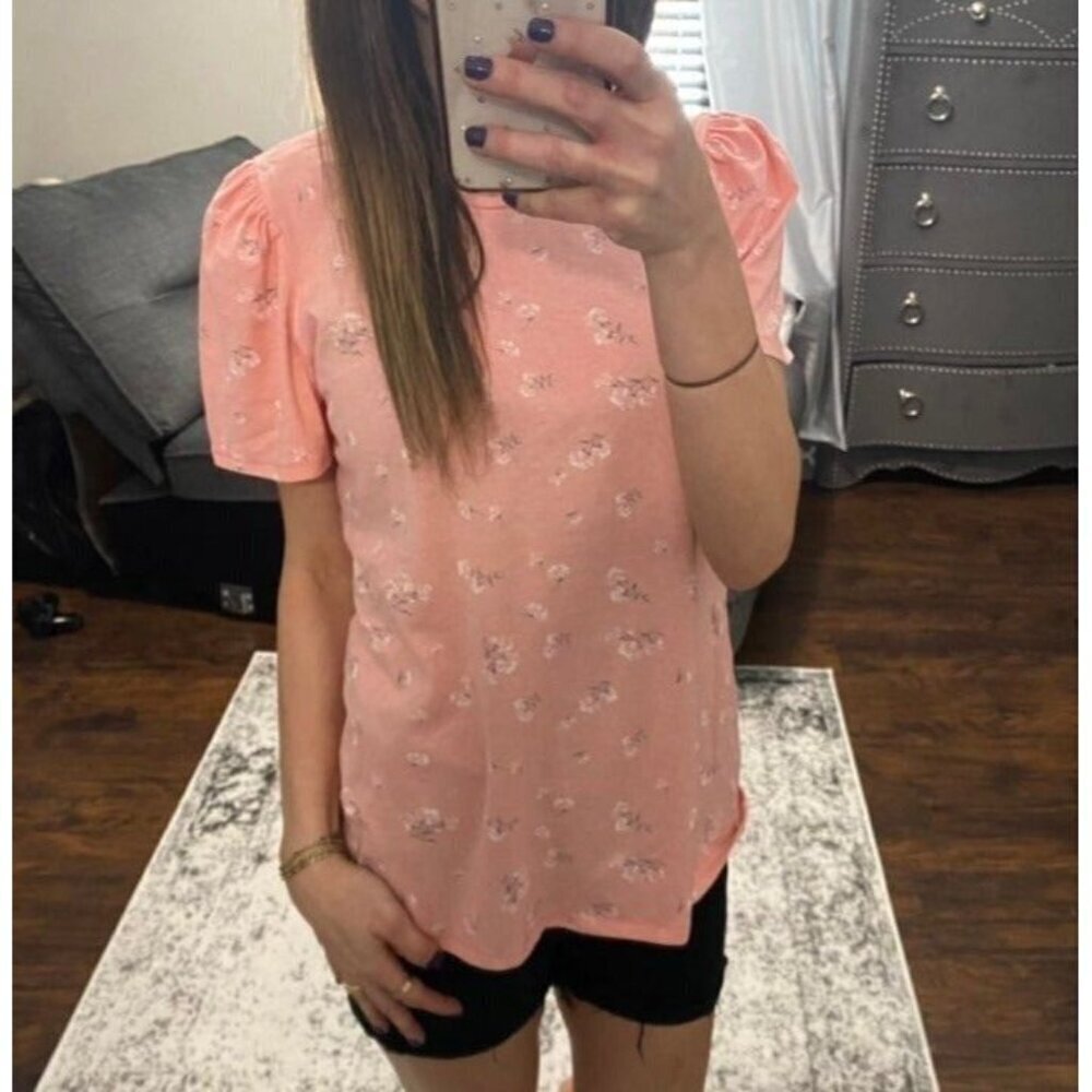 Lucky Brand top floral medium